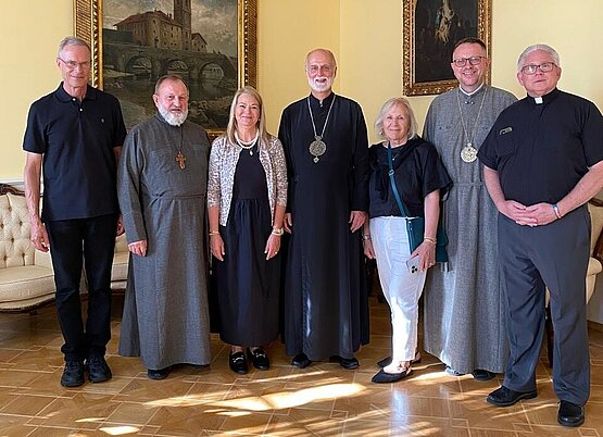 Delegation from the Archeparchy of Philadelphia Visits Ukraine