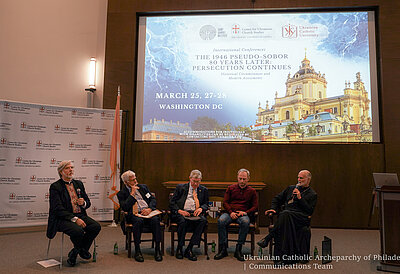 Second Day of Conference Marking 80 Years Since the 1946 Pseudo-Sobor Begins with Divine Liturgy in Washington, D.C.