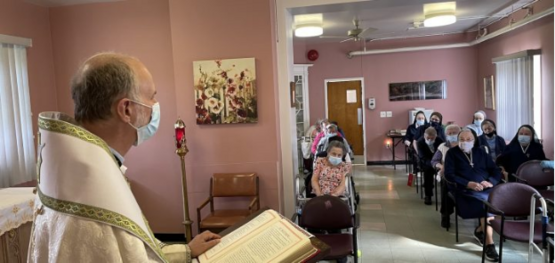 Metropolitan of Philadelphia visits Saint Joseph’s Adults Care Home in Sloatsburg, NY