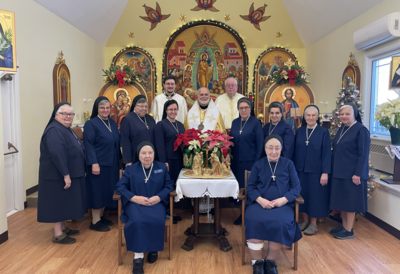 Metropolitan Borys Gudziak Celebrates New Year Divine Liturgy in Sloatsburg, NY
