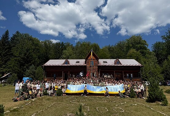 Metropolitan Borys Gudziak Presides at Hierarchical Divine Liturgy Marking the 100th Anniversary of the Plast Camp “Sokil”
