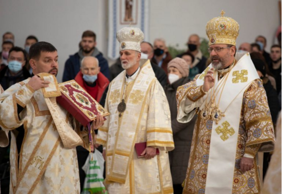 Metropolitan Borys Gudziak Visits Kyiv