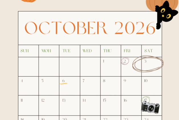 Parish Events: October 2026