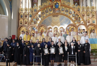 Three religious orders that serve in the Archeparchy received the 2023 Metropolitan’s Service Award 
