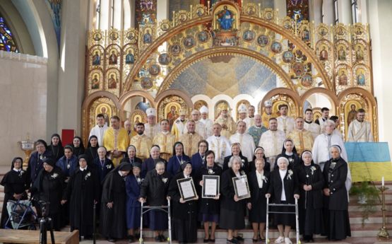 Three religious orders that serve in the Archeparchy received the 2023 Metropolitan’s Service Award 