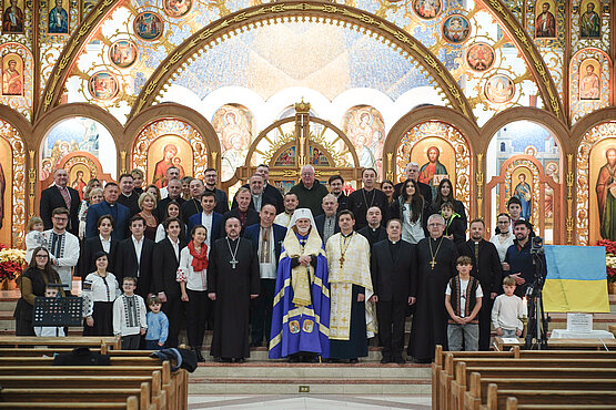 A Kolyada Gathering of the Archeparchy’s Clergy with Metropolitan Borys Gudziak