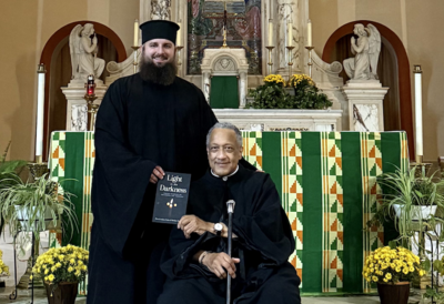 Rev. David A. Fisher and Rev. Deacon Bohdan Vasyliv, have co-written a book called “Light in the Darkness”. 