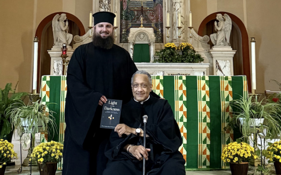 Rev. David A. Fisher and Rev. Deacon Bohdan Vasyliv, have co-written a book called “Light in the Darkness”. 