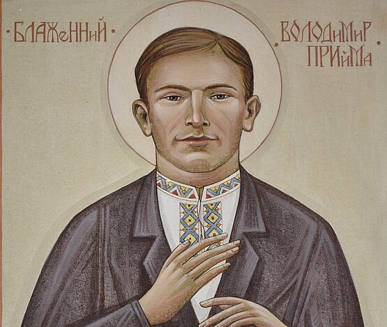 Blessed Volodymyr Pryima (1906-1941), patron of laity
