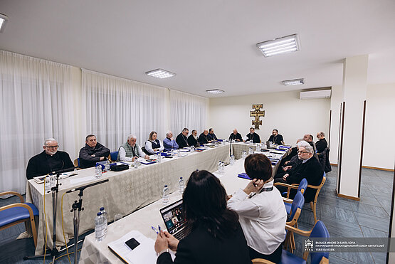 Metropolitan Borys Gudziak Participated in the Annual Meeting of the Saint Sophia Society in Rome