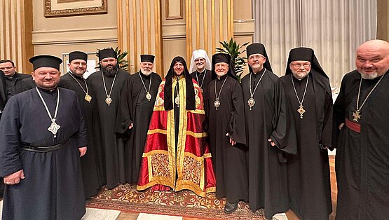 Metropolitan Borys visits Rome