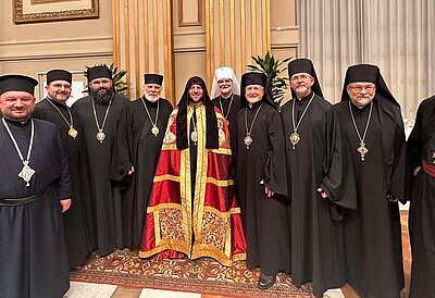 Metropolitan Borys visits Rome