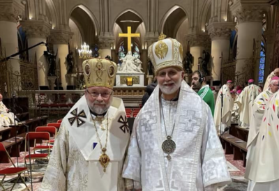 Metropolitan Borys Joins Historic First Mass at Restored Notre Dame Cathedral