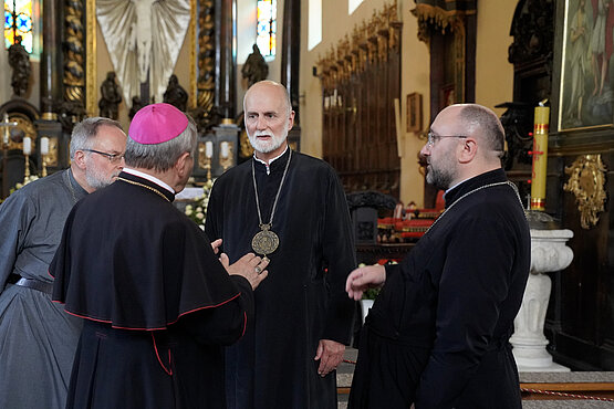 Metropolitan Borys Gudziak Visited the Kamianets-Podilskyi Eparchy