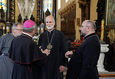 Metropolitan Borys Gudziak Visited the Kamianets-Podilskyi Eparchy