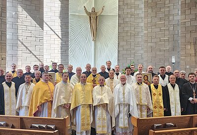 Philadelphia Archeparchy Clergy Gather for Annual Retreat