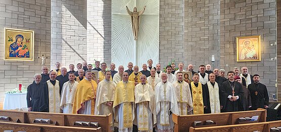 Philadelphia Archeparchy Clergy Gather for Annual Retreat