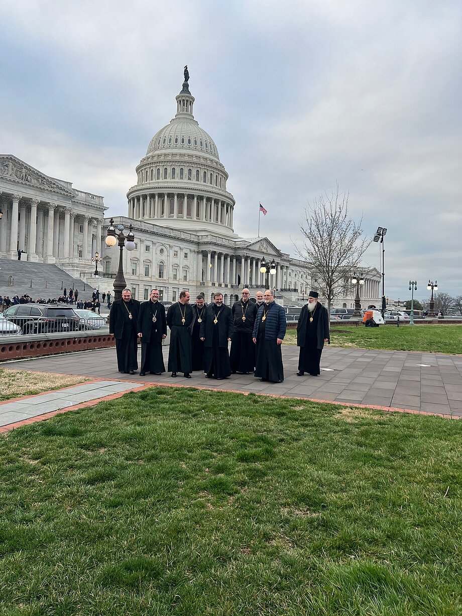 Владики постійного Синоду УГКЦ та владики УГКЦ в США у Вашингтоні, ОК (Березень 2024)