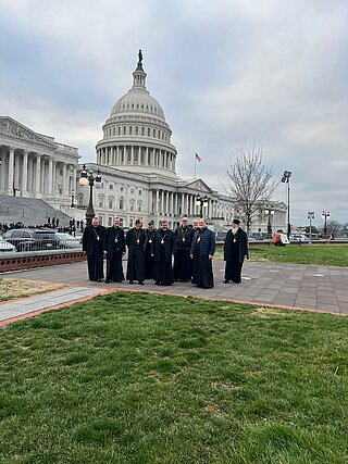 Владики постійного Синоду УГКЦ та владики УГКЦ в США у Вашингтоні, ОК (Березень 2024)