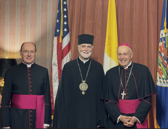 Apostolic Nunciature Hosts Reception Honoring Pope Leo XIV and Welcoming Archbishop Caccia