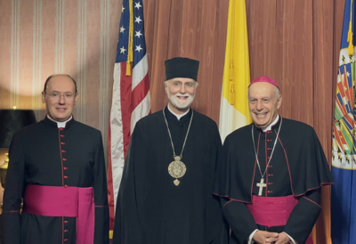 Apostolic Nunciature Hosts Reception Honoring Pope Leo XIV and Welcoming Archbishop Caccia