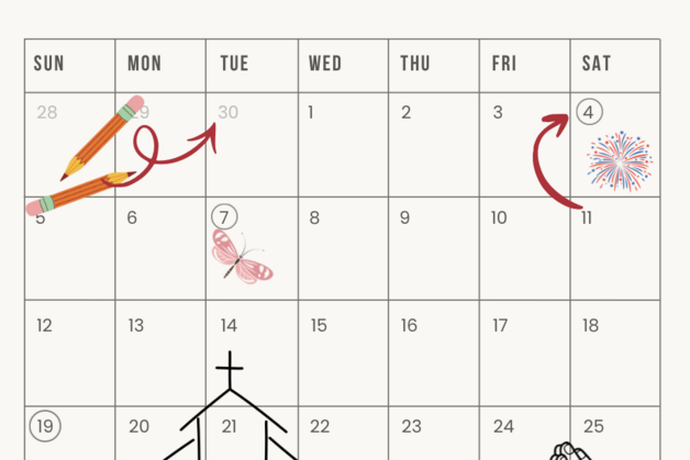 Parish Events - July 2026