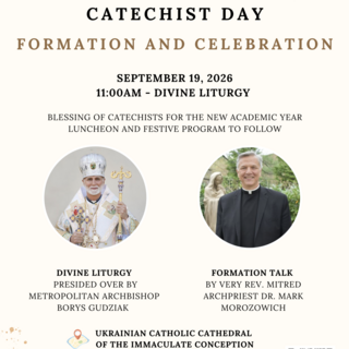Annual Catechist Day Formation and Celebration