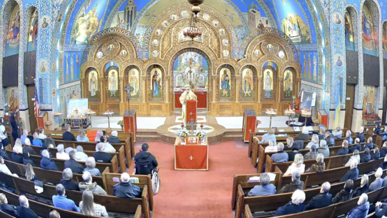 Forgiveness Sunday in Chicago: Archbishop Borys Gudziak Presided over the Divine Liturgy at Saints Volodymyr and Olha Parish