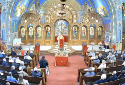 Forgiveness Sunday in Chicago: Archbishop Borys Gudziak Presided over the Divine Liturgy at Saints Volodymyr and Olha Parish