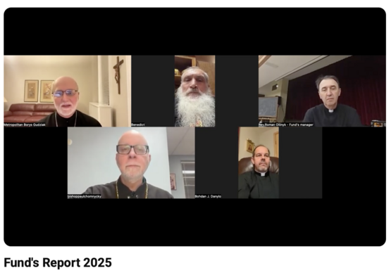 Ukrainian Catholic Metropolia in the United States Presents Annual Impact Report of the Healing of Wounds of the War in Ukraine Fund