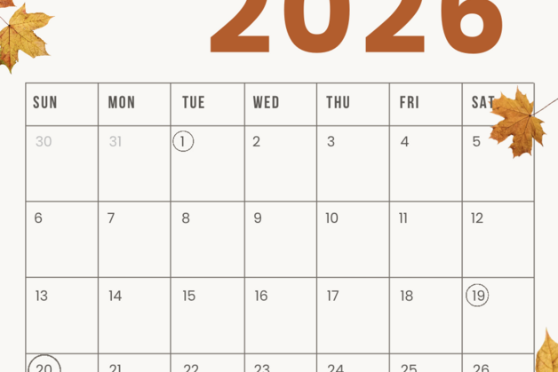 Parish Events: September 2026 