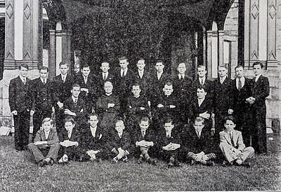 The Blessing of the first Ukrainian Catholic high school for boys,  September 4, 1933