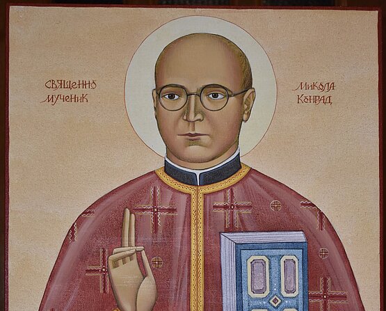 Blessed Father Mykola Konrad (1876-1941), patron of students