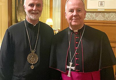 Archbishop Gudziak Attends Christian Unity Dinner in Scranton