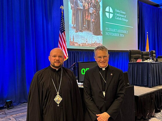 Bishop Stepan Sus Addresses U.S. Catholic Bishops “As a Church, we cannot change the reality of war, but we can be close to those who suffer”