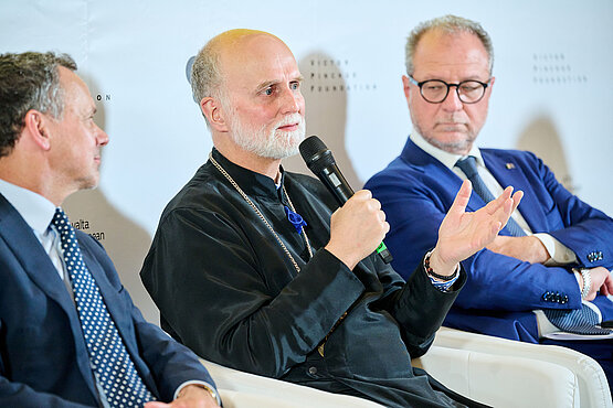 Security as a Prerequisite for Recovery: Metropolitan Borys Gudziak Speaks at Panel Discussion in Rome