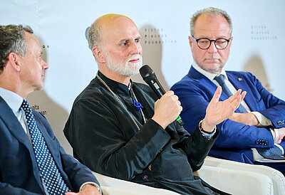 Security as a Prerequisite for Recovery: Metropolitan Borys Gudziak Speaks at Panel Discussion in Rome