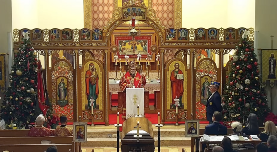 Metropolitan Borys Gudziak Presided at the Funeral of Petro Sodol