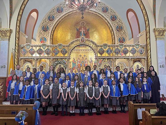 New Sodality Members Installed at Assumption Catholic School
