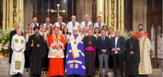 Panakhyda for the victims of the Russian invasion celebrated at the Cathedral of Saint Patrick in New York