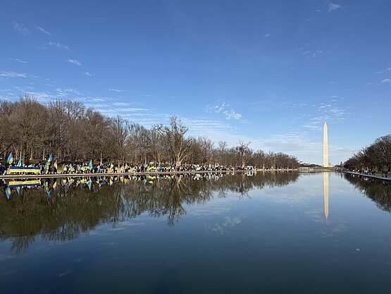 D.C. Rally Commemorates Fourth Anniversary of Russia's Full-Scale Invasion of Ukraine
