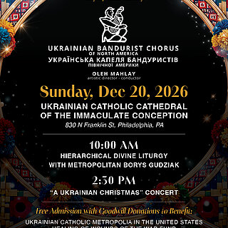 A Ukrainian Christmas: Ukrainian Bandurist Chorus Concert in Philadelphia