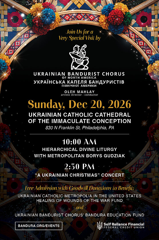 A Ukrainian Christmas: Ukrainian Bandurist Chorus Concert in Philadelphia