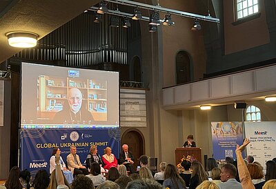 Archbishop Borys Gudziak Participated in the Global Ukrainian Summit