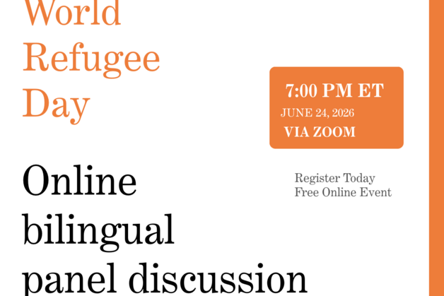 Commemorating World Refugee Day: Online Bilingual Panel Discussion