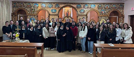 Youth of the Philadelphia Archeparchy Gather for a Meeting