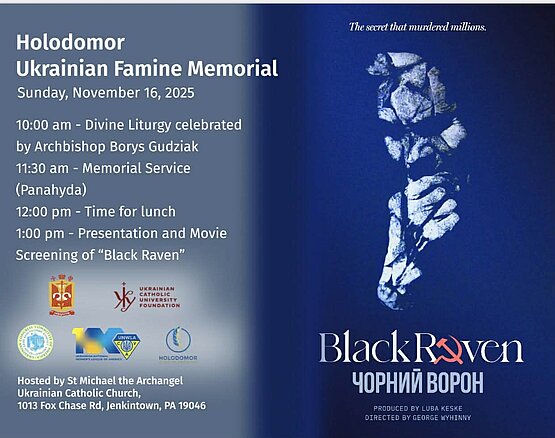 Screening of Black Raven in Jenkintown: Remembering the Holodomor and Its Lasting Impact