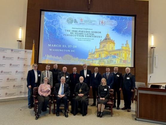 Archbishop Borys Gudziak Participates in Conference Marking 80 Years Since the 1946 Pseudo-Sobor in Washington D.C.