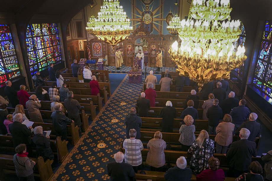 Празник на парафії Благовіщення Пресвятої Богородиці у Мелроуз Парк, ПА (Березень 2022)