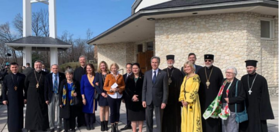 Secretary of State Antony Blinken met with the Ukrainian Community of Washington